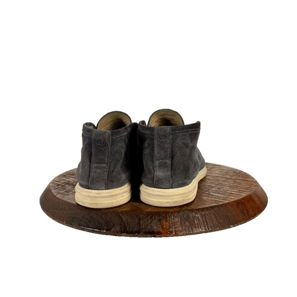 Peter Millar Boots Men's Size 9.5 Dark Gray Excursionist Chukka Suede Slip On - Picture 5 of 13